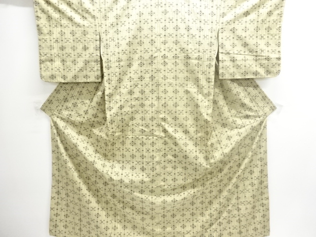 JAPANESE KIMONO / TSUMUGI / WOVEN KASURI
